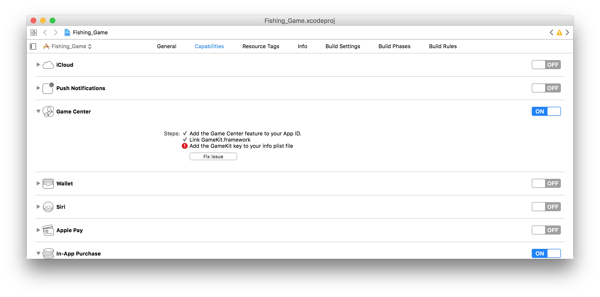 Game Center Fix Issue