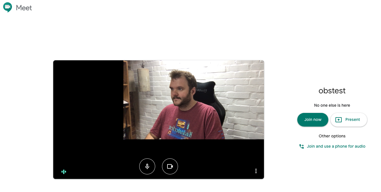 Google Hangouts Example