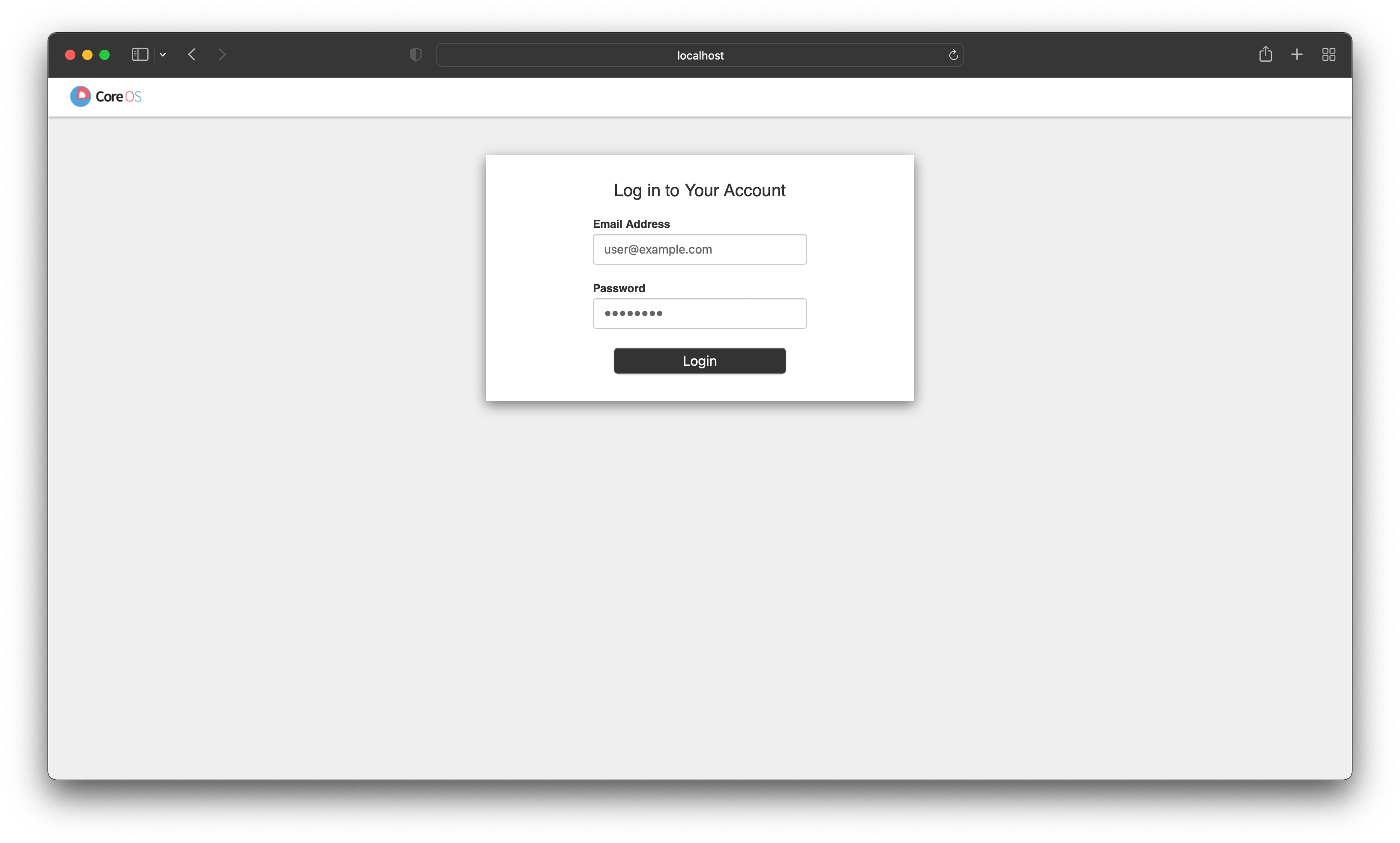 KubeFlow login page